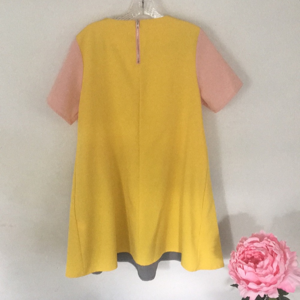 Multi Color Smock Dress - Picture 3 of 5